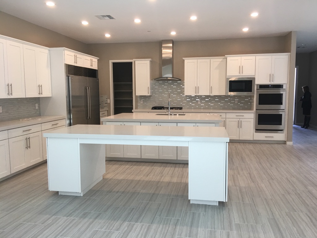 Remodeled kitchen